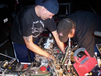 Somewhere in there is a potent 1000cc engine