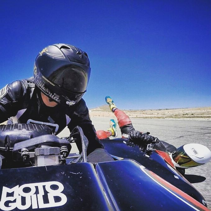 sidecar racing save matt blank falls from sidecar187