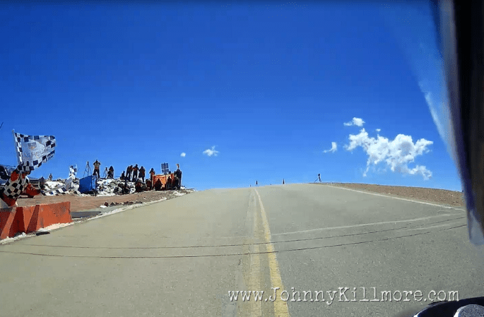 You spend the whole morning trying to get here, and when you finally see it you feel sad because you know it's over.