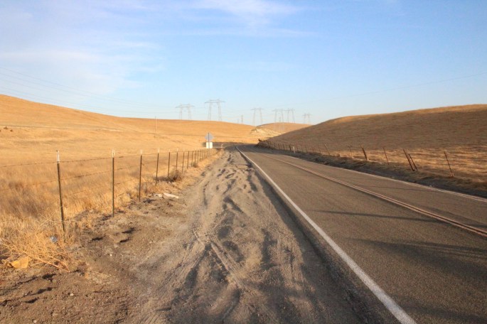 sunset road landscape