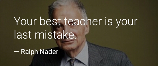 text and person quote ralph nader