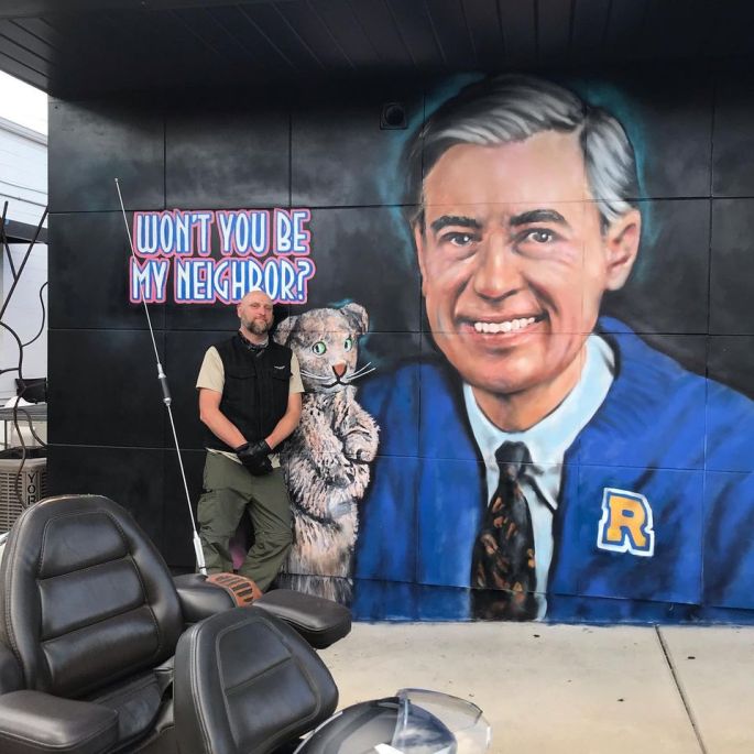 mr rogers street art