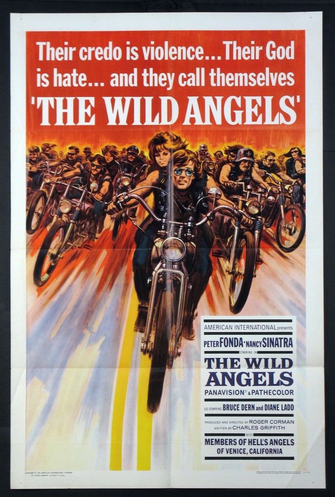 Movie poster for The Wild Angels