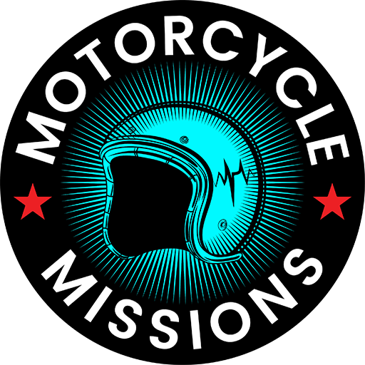 Motorcycle Missions round Logo